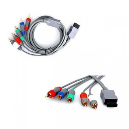 Wii  +  AV  (Component Cable HDTV + AV Cable) (Wii)