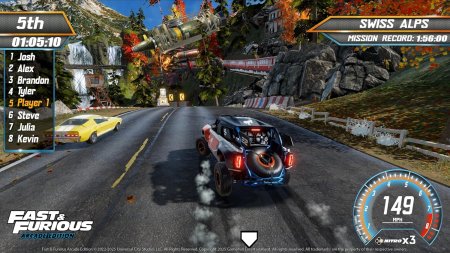 игра Форсаж: Аркадное издание (Fast and Furious: Arcade Edition) (Switch) для Nintendo Switch