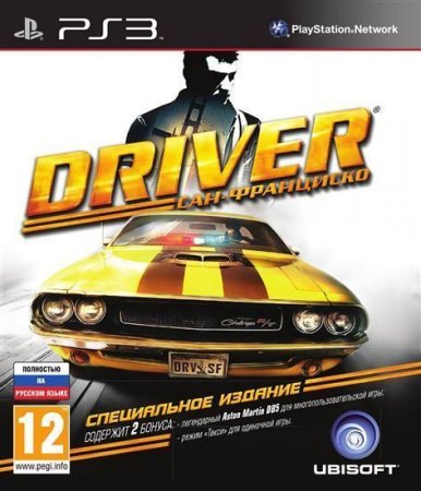 Driver: Сан-Франциско (San Francisco) Специальное Издание (Special Edition) Русская Версия (PS3)