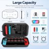 Сумка для аксессуаров и консоли OIVO Carry Case (IV-SW288) Черный (Black) (Switch OLED/Switch 2)