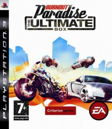   Burnout Paradise   (The Ultimate Box) (PS3) USED /  Sony Playstation 3