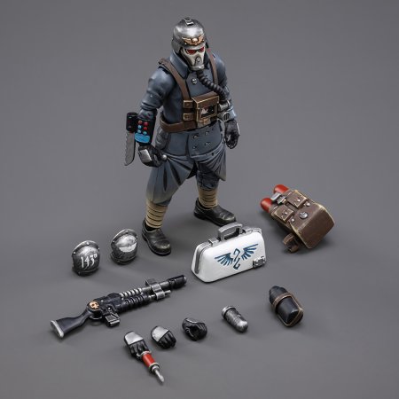  JoyToy:          (Astra Militarum Death Korps of Krieg Veteran Squad Guardsman Medic)  40K (Warhammer 40K) (JT2696) 10,3   