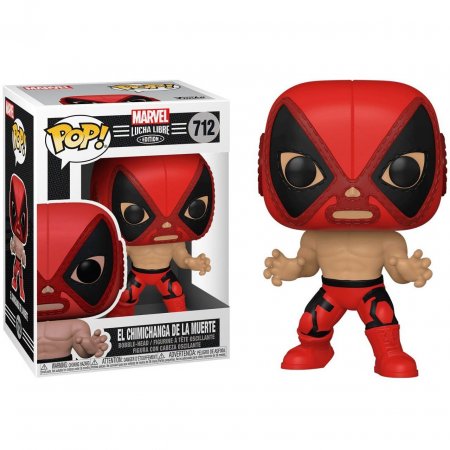  Funko POP! Bobble:  (Deadpool) :  (Marvel: Luchadores) (53874) 9,5 