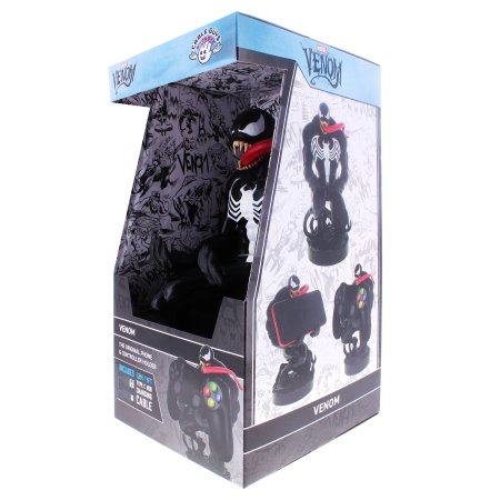  Фигурка подставка для геймпада/телефона Cable Guys: Веном (Venom) Марвел (Marvel) (CGCAMR400370) 23 см 