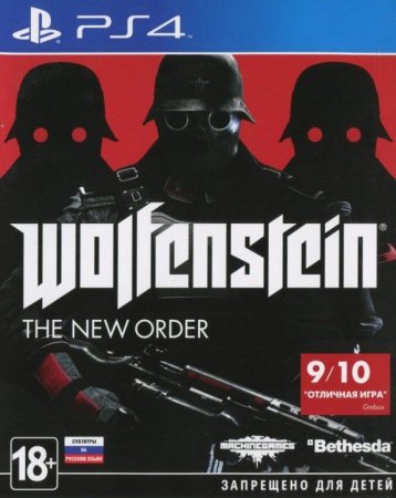  Wolfenstein: The New Order   (PS4) USED / Playstation 4