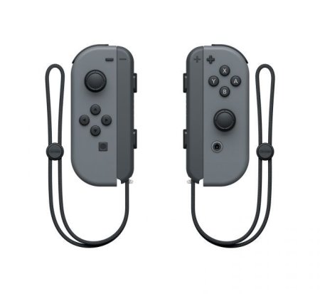 Набор из 2-х контроллеров Joy-Con Серые (Switch) USED Б/У + Подзаряжающий держатель для контроллеров Joy Con (Switch) USED Б/У