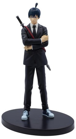 Подвижная фигурка Bandai: Аки Хаякава Фигурка Цепных Духов Часть 2 (Aki Hayakawa Chain Spirits Figure Vol. 2) Человек-бензопила (Chainsaw Man) (4983164881943) 18 см
