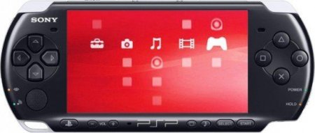   Sony PlayStation Portable Slim Lite PSP 3000 Black ()