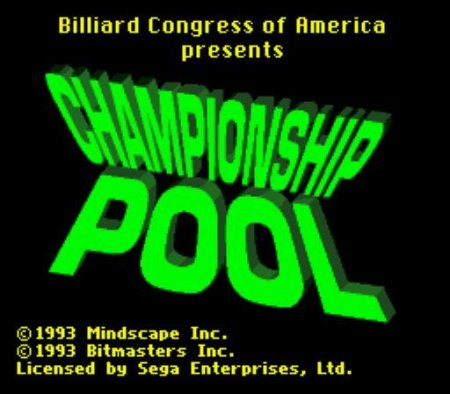 Championship Pool   (16 bit) 