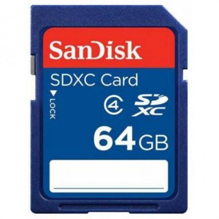 SDXC   64GB Sandisk Class 4 (PC) 