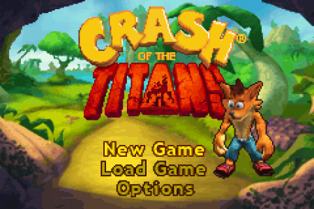 Crash of The Titans (:  )   (GBA)  Game boy