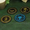  Подставки под напитки Paladone: Легенда о Зельде (The Legend of Zelda) (Metal Coasters) (PP4124NN) 4 шт