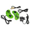 Игровая приставка 16 bit Super Drive Shrek (8 в 1) + 8 встроенных игр + 2 геймпада (Зеленая)