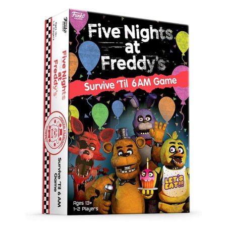  Настольная игра Funko Games: Доживи До 6 Утра, Игра (Survive 'Til 6AM Game) Пять ночей у Фредди (Five Nights at Freddy's) (51761)