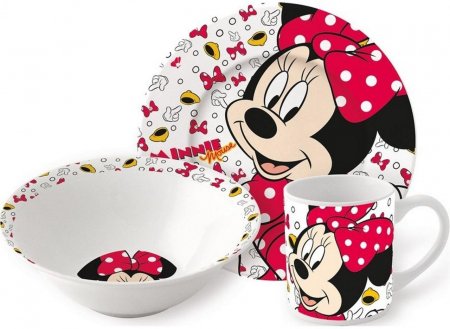    Stor: Snack Set Oh Minnie Icons-Bright (,  ,  )