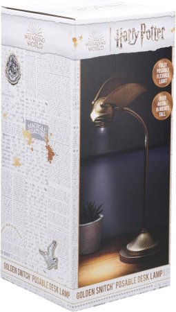  Лампа/Светильник/Ночник Paladone: Золотой снитч (Golden Snitch) Гарри Поттер (Harry Potter) (PP12796HP) (036687) (729108) 40 см