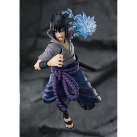 Фигурка Bandai Tamashii Nations S.H.Figuarts: Саске Учиха Тот, Кто несет всю ненависть (Sasuke Uchiha He Who Bears All Hatred) Наруто: Ураганные хроники (Naruto Shippuden) (4573102634504) 14,5 см 