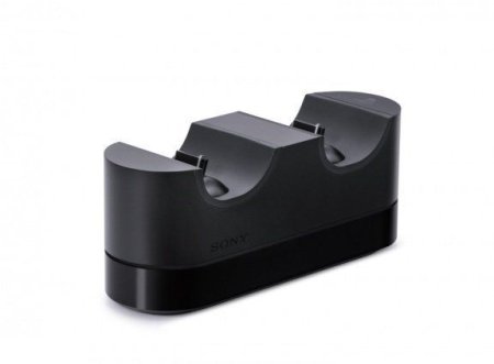 Зарядная станция для 2х геймпадов (DualShock Charging Station Black) (Черный) (PS4)