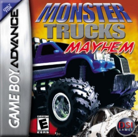 - (Monster Trucks Mayhem) (GBA)  Game boy