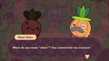 игра Turnip Boy Commits Tax Evasion Русская Версия (Switch) для Nintendo Switch