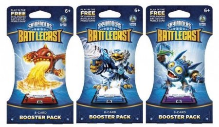   -    Skylanders Battlecast Booster pack