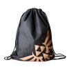 Сумка спортивная с золотистым логотипом игр Нинтендо Зельда (Nintendo Black, Golden Zelda Logo Gym Bag) для игровых фанатов