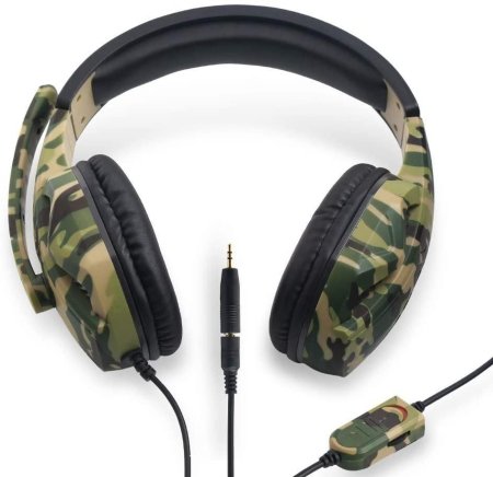  Гарнитура проводная OIVO (IV-X1012) (Camouflage) Камуфляж (PS4/Xbox One/Хbox 360/PC/Switch) 