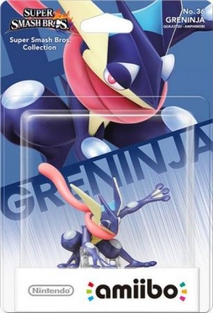 Amiibo:    (Greninja) (Super Smash Bros. Collection)