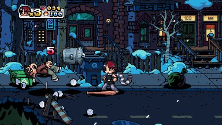 Игра Scott Pilgrim vs The World: Игра (The Video Game) Полное Издание (Complete Edition)  (Limited Run #382)(PS4) Playstation 4