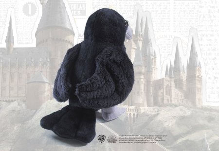  Мягкая игрушка The Noble Collection: Талисман Когтеврана "Ворон" (Ravenclaw Mascot "Raven") Гарри Поттер (Harry Potter) 22 см + Подушка 34 см