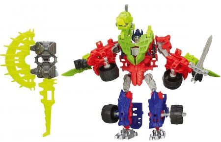   Hasbro: -      (Construct bots Optimus Prime and Gnaw dino)  (Transformers) 58 