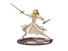 Фигурка персонажа Saber в белом платье с мечом из аниме Fate