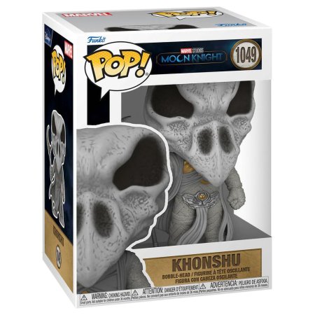 фигурки Фигурка Funko POP! Bobble: Хонсю (Khonshu) Марвел Лунный рыцарь (Marvel Moon Knight) ((1049) 64256) 9,5 см