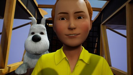игра Tintin Reporter: Cigars of the Pharaoh Ограниченное издание (Limited Edition) Русская Версия (Switch) для Nintendo Switch