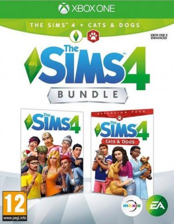 The Sims 4 +  The Sims 4:    (Cats and Dogs)   (Xbox One) 