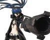 Фигурка персонажа Black Rock Shooter в плаще