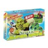 Игровая приставка 16 bit Super Drive Shrek (8 в 1) + 8 встроенных игр + 2 геймпада (Зеленая)