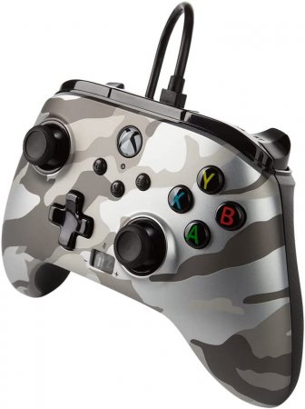   PowerA Enhanced Wired Controller for Xbox Series X/S (1520329-02) Camouflage White ( )  (Xbox One/Series X/S/PC) 