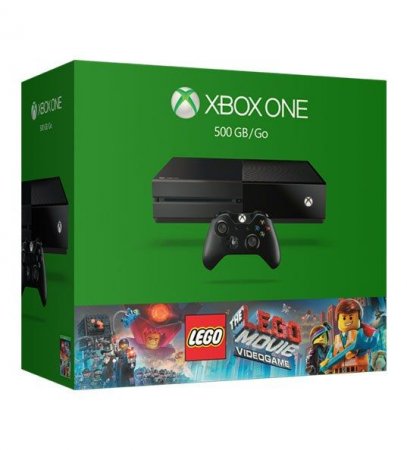   Microsoft Xbox One 500Gb Rus  +    Lego Movie Video Game +     