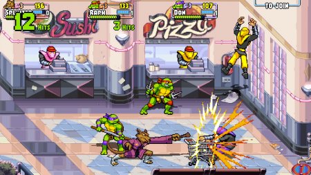  TMNT Teenage Mutant Ninja Turtles ( ): Shredder's Revenge (PS4) Playstation 4