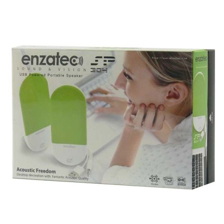 Мини-колонки ENZATEC SP304WH белые (PC) 