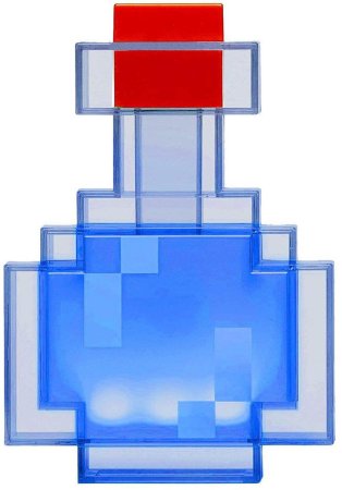 Светодиодная лампа ThinkGeek: Майнкрафт (Minecraft) Зелье (Potion Bottle) 17,5 см