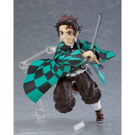 Фигурка Good Smile Company Figma: Тандзиро Камадо (Tanjiro Kamado) Клинок, рассекающий демонов (Demon Slayer: Kimetsu no Yaiba) (4545784067000) 13,5 см 