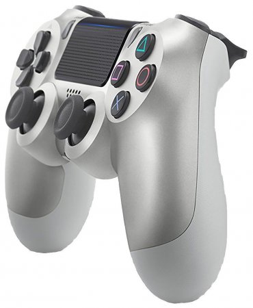    Sony DualShock 4 Wireless Controller (v2) Silver ()  (PS4) 