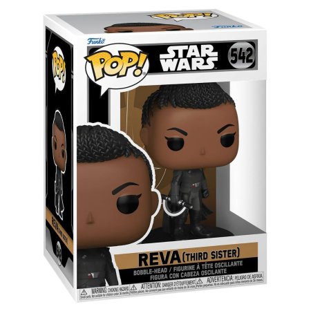 фигурки Фигурка Funko POP! Bobble: Кеноби Рева (Третья сестра) (Kenobi Reva (Third Sister)) Звездные Войны: Оби-Ван Кеноби (Star Wars Obi-Wan Kenobi) (64561) 9,5 см