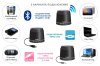 Беспроводная колонка Exeq SPK-1205 Серебристая 3DS/PS Vita/PSP/PC (PSP) для Sony PlayStation Vita