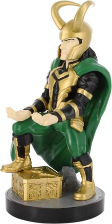  Фигурка подставка для геймпада/телефона Cable Guys: Локи (Loki) Марвел Мстители (Marvel Avengers) (895371) 20 см 