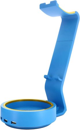 Подставка для фигурок и наушников Cable Guys Power Stand SP2 (Blue) Синий (895661) 30 см