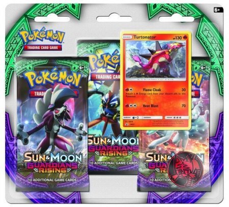  Pokemon Sun and Moon Guardians Rising. : 3  + - Turtonator + 