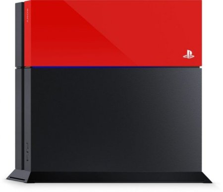  Крышка отсека HDD красного цвета PlayStation 4 FAT (PS4) 